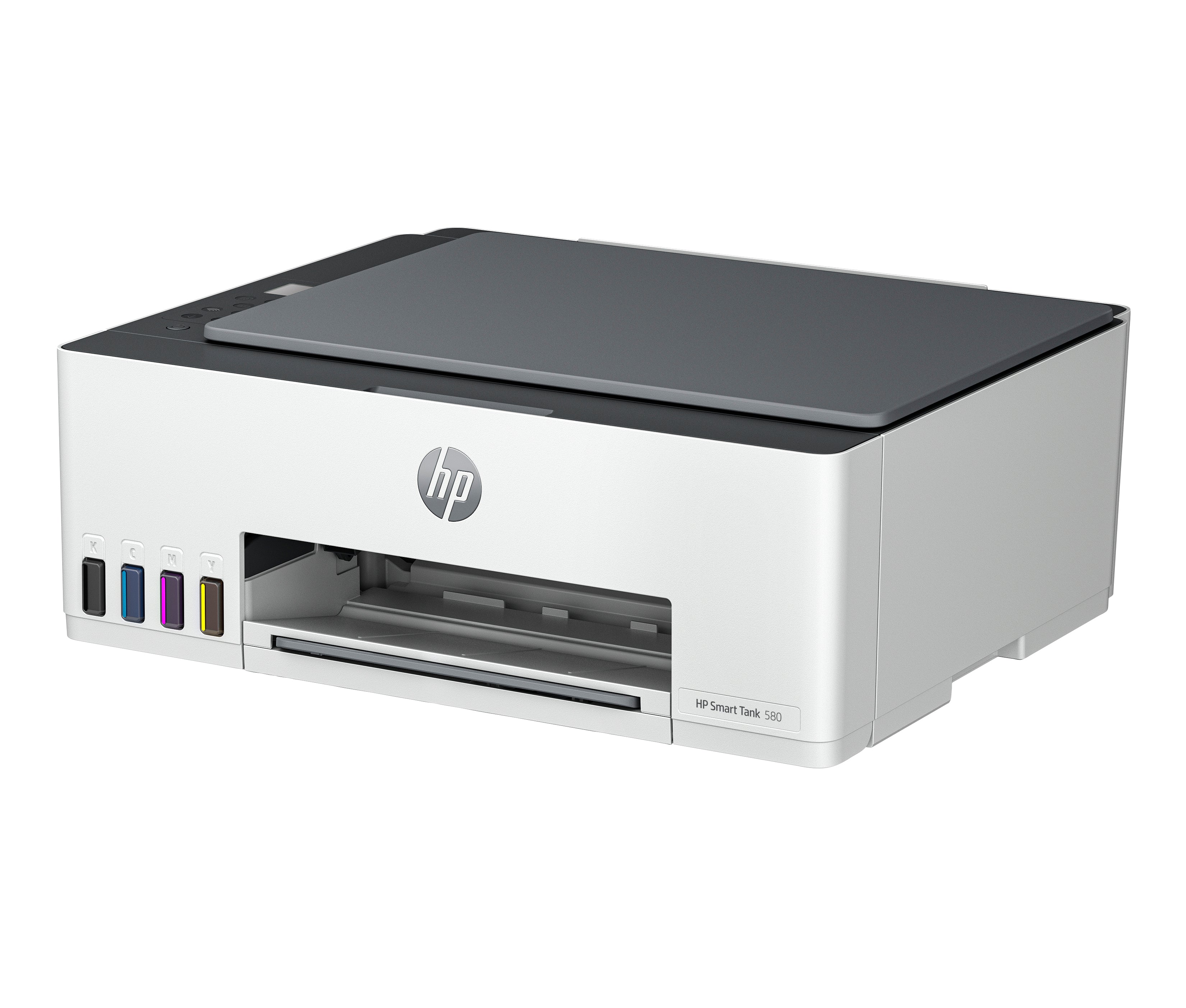 HP Smart Tank Imprimante Tout-en-un 580, Home and home office, Print, copy, scan, Wireless; High-volume printer tank; Print from phone or tablet; Scan to PDF