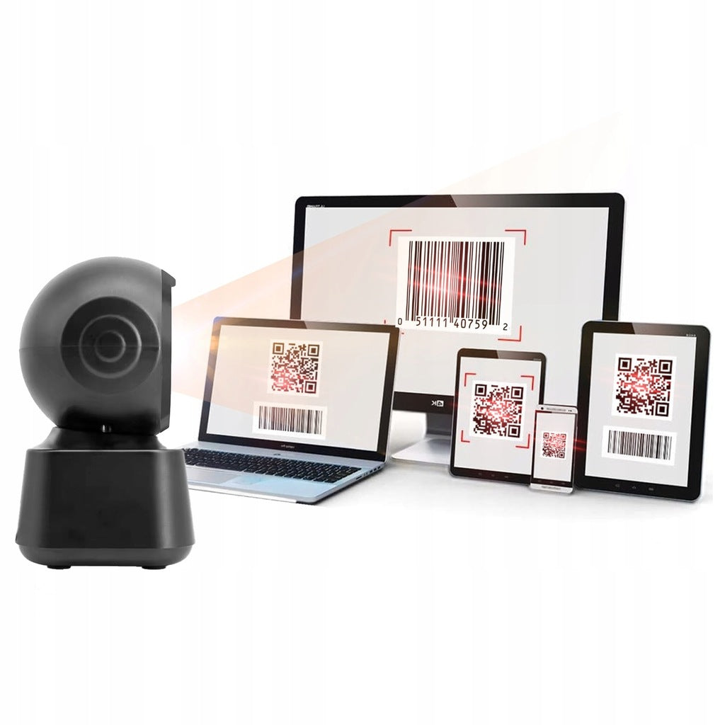 Lecteur de codes-barres et scanner QR 1D/2D USB filaire fixe EAN GS1 Zenwire X9006