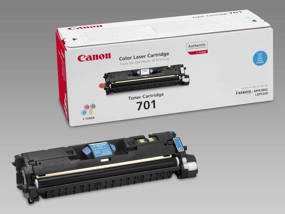 Canon 701 Cartouche de toner 1 pièce(s) Original Cyan