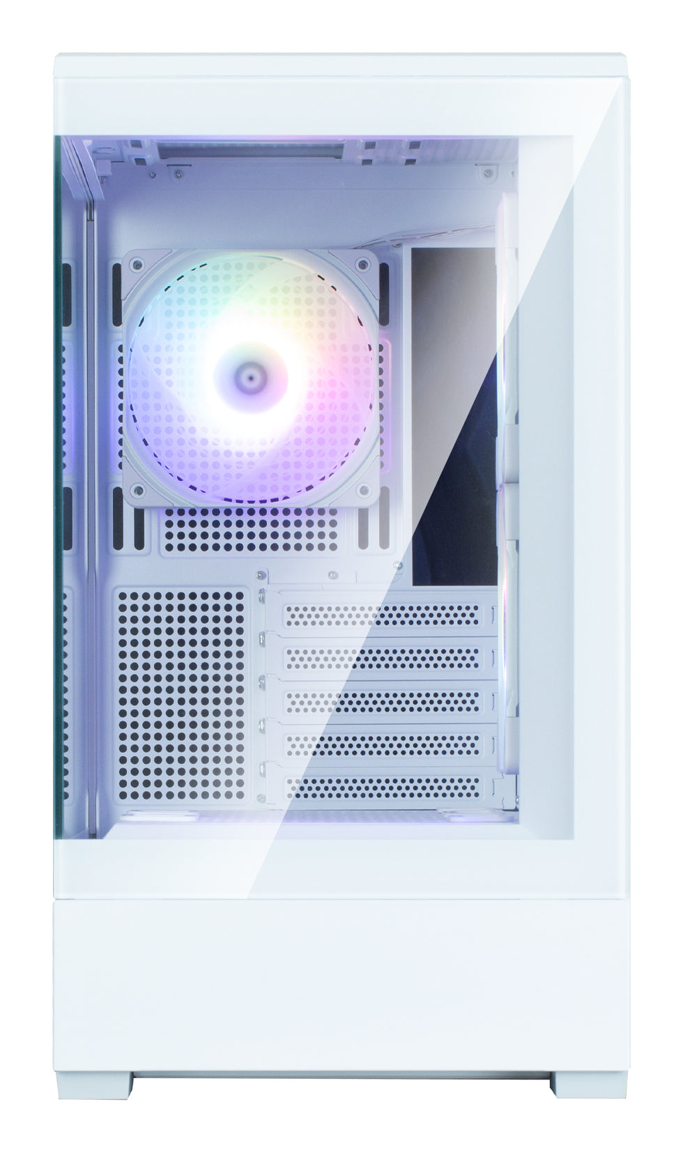 Zalman P30 V2 Boîtier PC Tower Micro ATX, Blanc