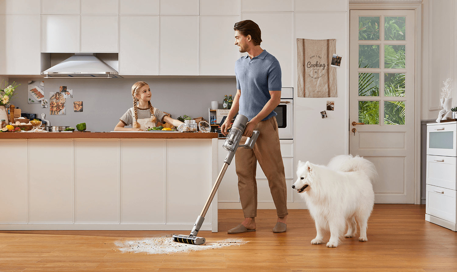 Dreame Z10 Aspirateur-balai 2 en 1 Batterie Sec mousse, Micro Sans sac 0,5 L 481 W Beige 2900 Ah