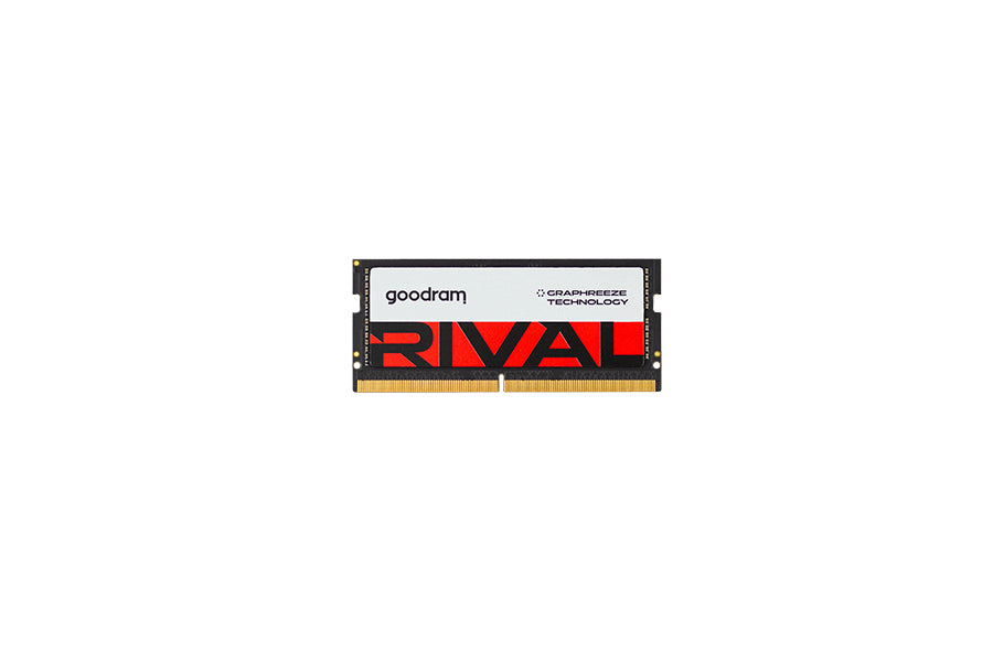 Goodram SODIMM DDR5 16GB 5600MHz CL40 SR RIVAL module de mémoire 16 Go 1 x 16 Go 5600 MT/s 262-pin SO-DIMM