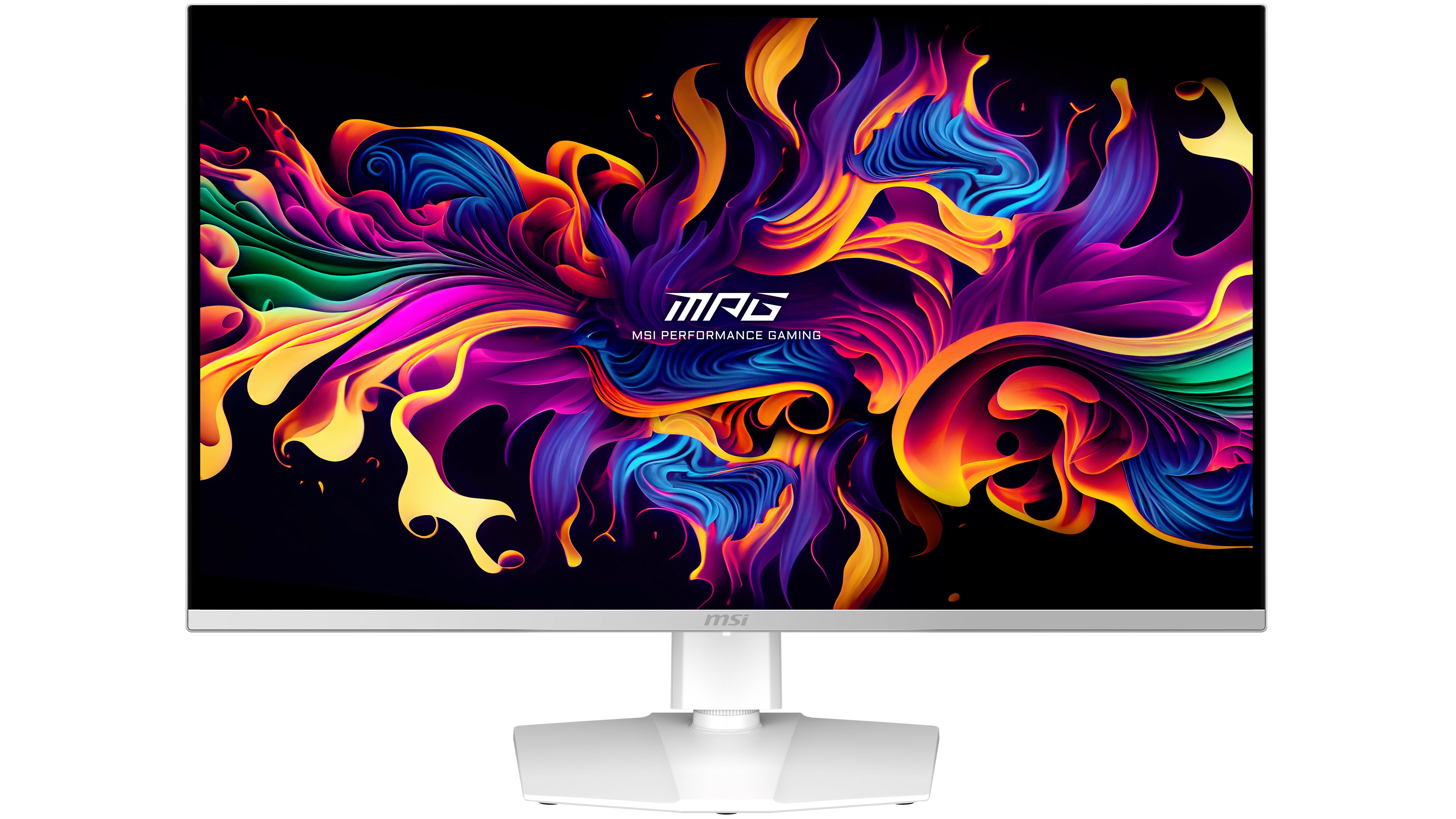 MSI MPG 321URXW QD-OLED écran plat de PC 80 cm (31.5") 3840 x 2160 pixels 4K Ultra HD Blanc