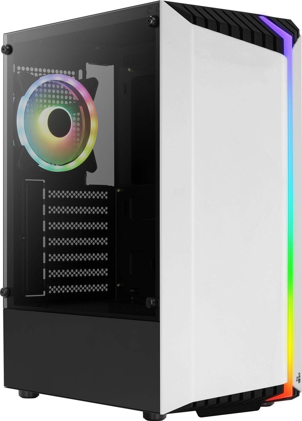 Aerocool Bionic Midi Tower Blanc