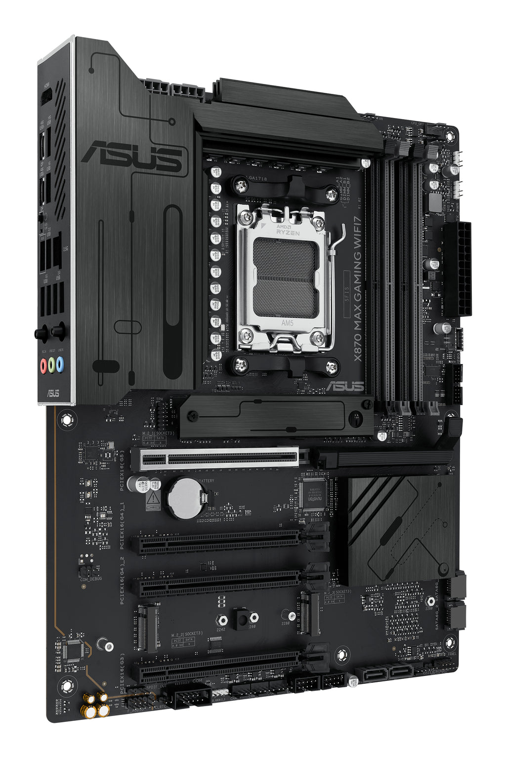 ASUS X870 MAX GAMING WIFI7 Carte Mère AMD X870 Socket AM5 ATX