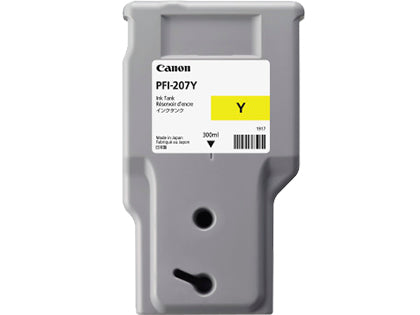 Canon PFI-207 Y cartouche d'encre 1 pièce(s) Original Jaune