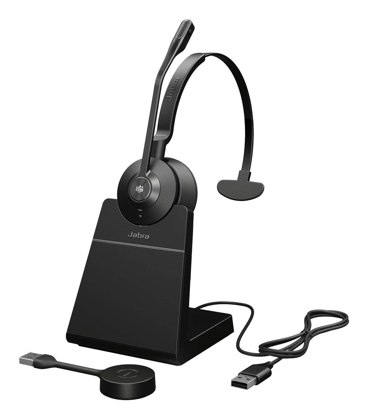 Jabra Engage 55 SE Casque Sans Fil pour Bureau et Centre d'Appels, Noir