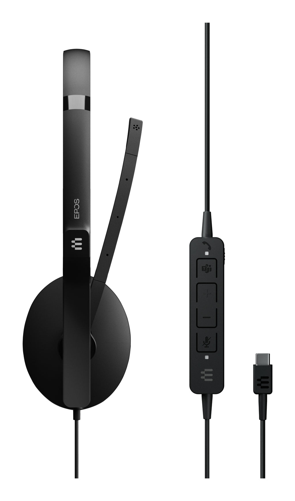 EPOS ADAPT 160T ANC USB-C Kablet Høretelefoner Sort
