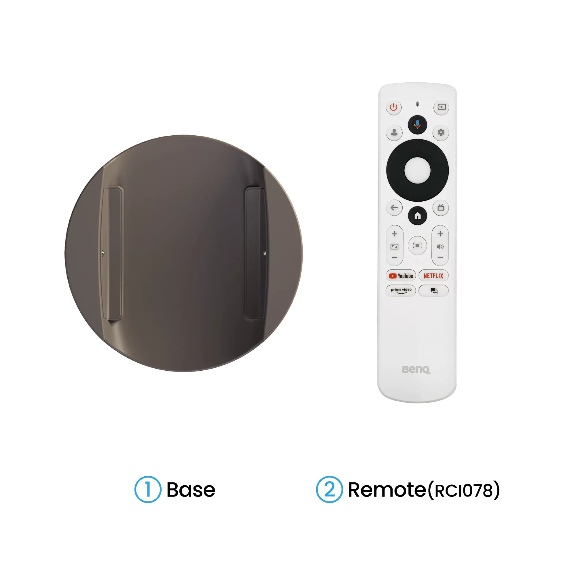BenQ GV32 500 ANSI lumens DLP 1080p (1920x1080) Blanc