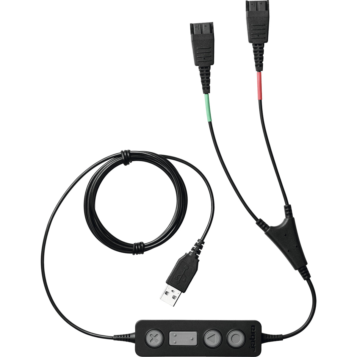 Câble de Formation Y USB pour Casques Quick Disconnect (QD) Jabra LINK 265