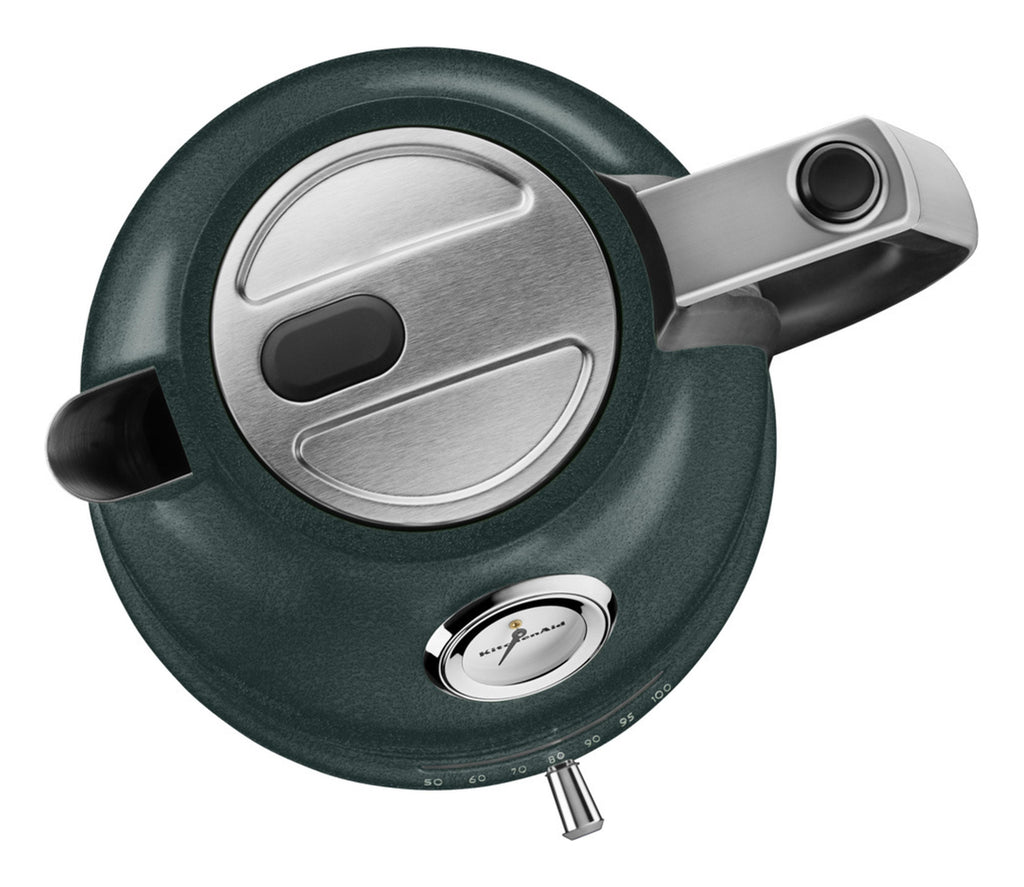 KitchenAid 5KEK1522EPP bouilloire 1,5 L 2400 W Noir, Bleu, Acier inoxydable