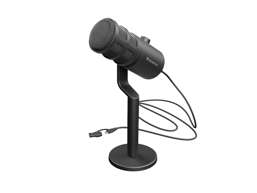 GENESIS Radium 350D Noir Microphone de PC