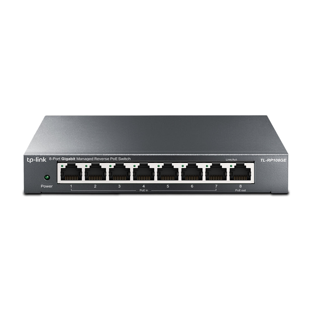 TP-Link Omada Switch PoE inversé administrable Gigabit à 8 ports