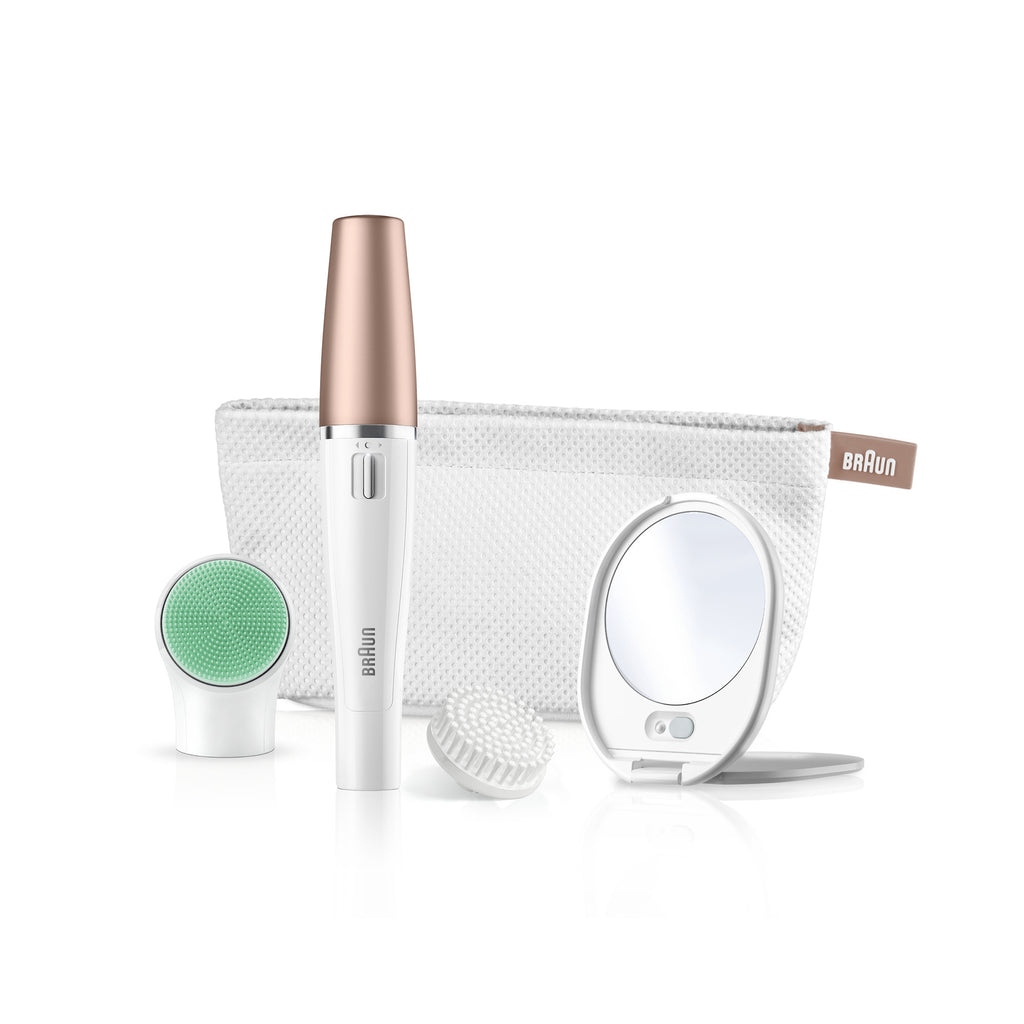 Braun FaceSpa 851V Or, Blanc