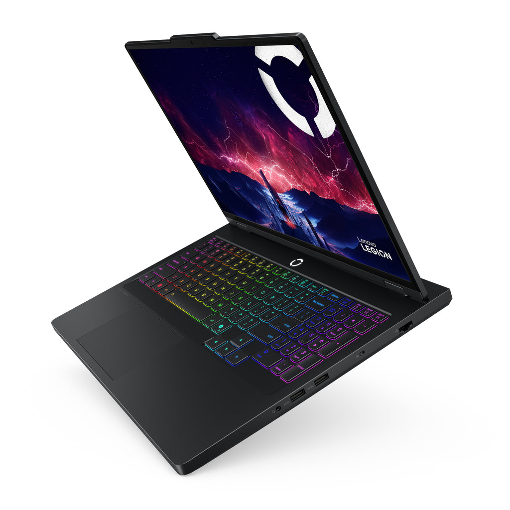 Lenovo Legion Pro 5 16ADR10 AMD Ryzen™ 7 8745HX Ordinateur portable 40,6 cm (16") WQXGA 32 Go DDR5-SDRAM 1 To SSD NVIDIA GeForce RTX 5060 Wi-Fi 7 (802.11be) Windows 11 Home Allemand Noir