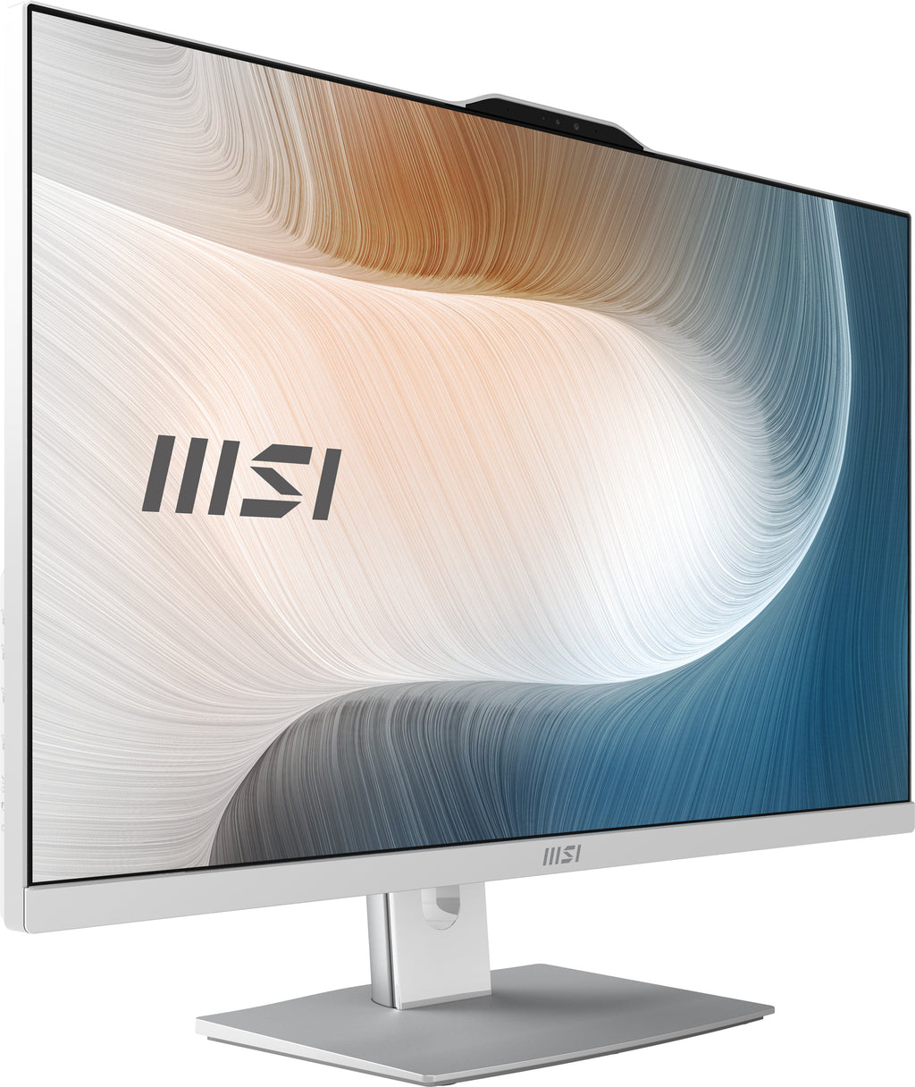 MSI Modern AM272P 1M-1428AT Intel Core 5 120U 68,6 cm (27") 1920 x 1080 pixels PC All-in-One 16 Go DDR5-SDRAM 512 Go SSD Windows 11 Pro Wi-Fi 6E (802.11ax) Blanc - vue 7