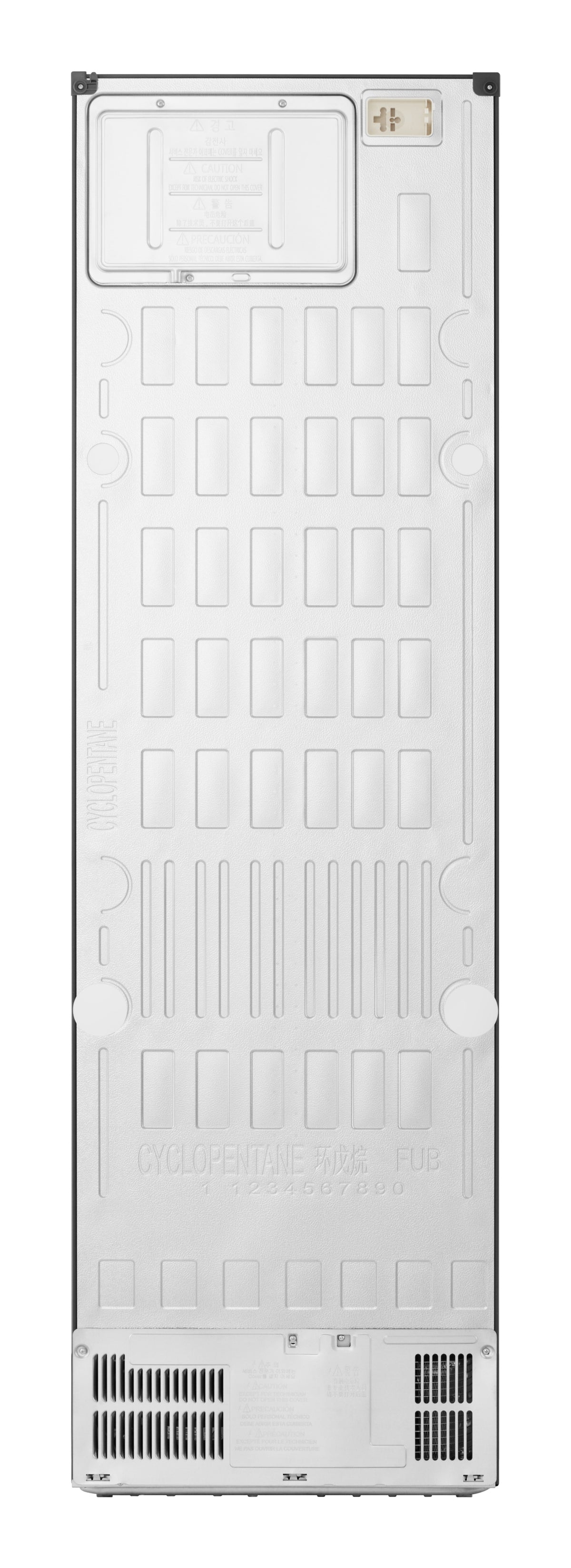 LG GBBS726BEV Pose libre 375 L Noir