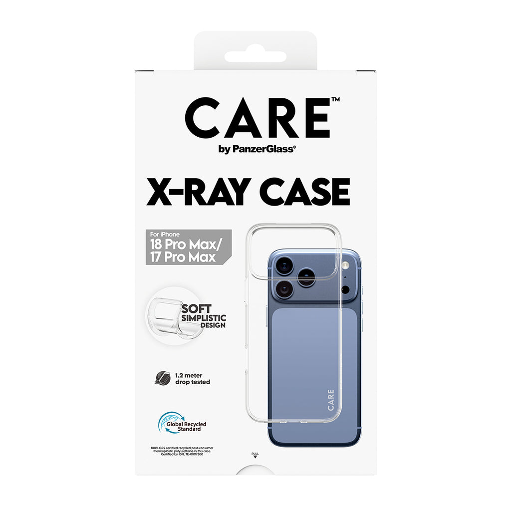 PanzerGlass CARE™ by ® X-Ray Case iPhone 2026 Pro Max | 17 Pro Max coque de protection pour téléphones portables Housse 