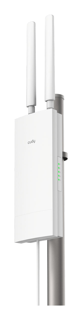 Cudy AP1300 Outdoor 1167 Mbit/s Blanc Connexion Ethernet, supportant l'alimentation via ce port (PoE)
