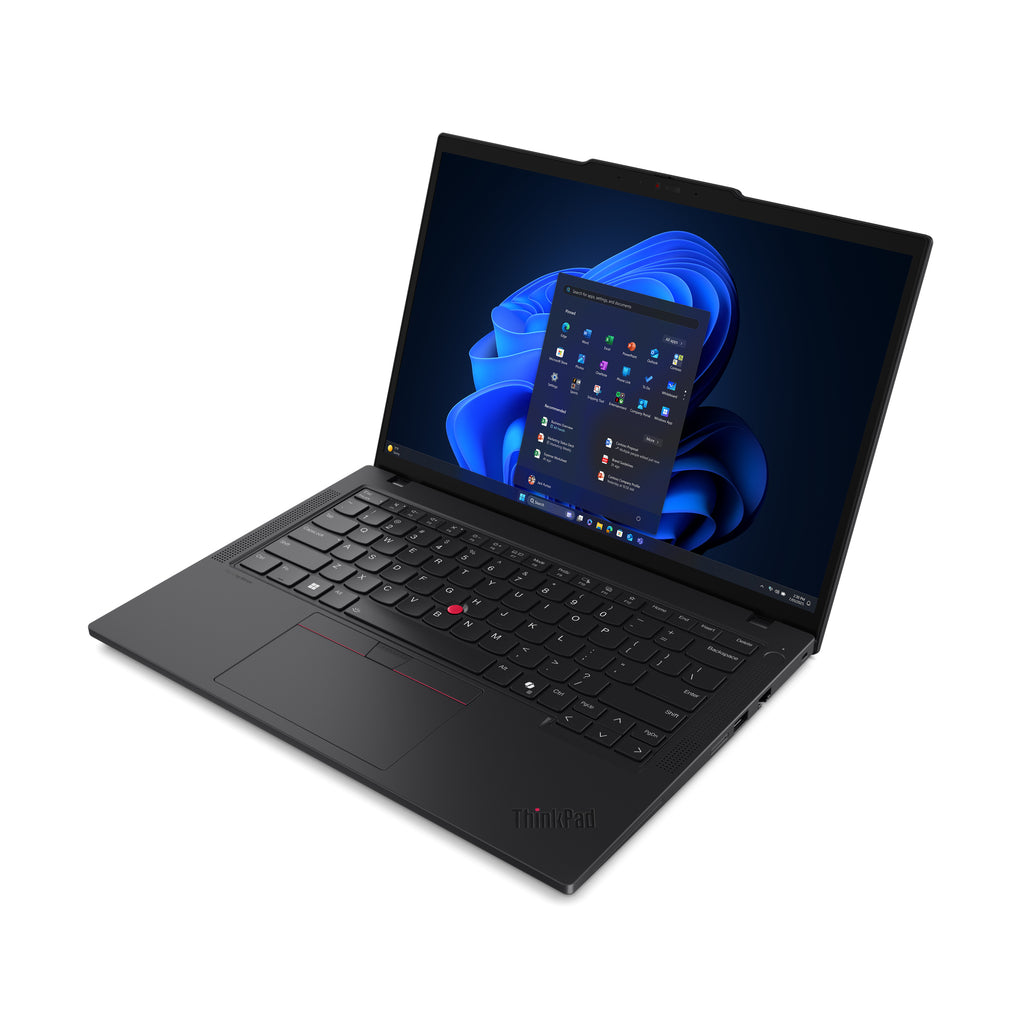 Lenovo ThinkPad T14 Gen 6 (Intel) Copilot+ PC Intel Core Ultra 7 258V Ordinateur portable 35,6 cm (14") WUXGA 32 Go LPDDR5x-SDRAM 512 Go SSD Wi-Fi 7 (802.11be) Windows 11 Pro Nordique Noir