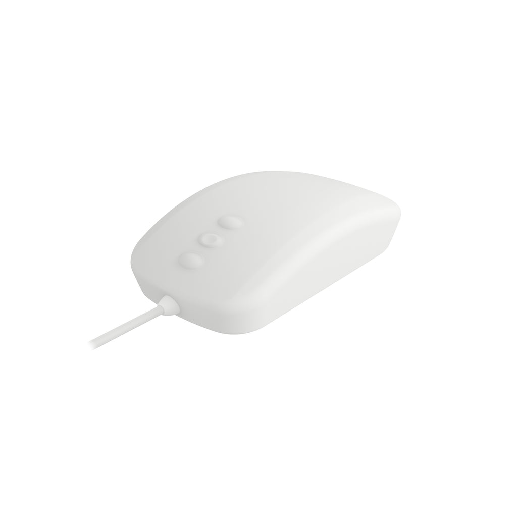 Contour Design Active Key Contour QuickClean Souris Médicale IP68 5 Boutons Filaire Blanc PMH3