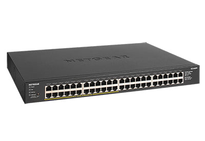 NETGEAR GS348PP Non-géré Gigabit Ethernet (10/100/1000) Connexion Ethernet, supportant l'alimentation via ce port (PoE) Noir - vue 4
