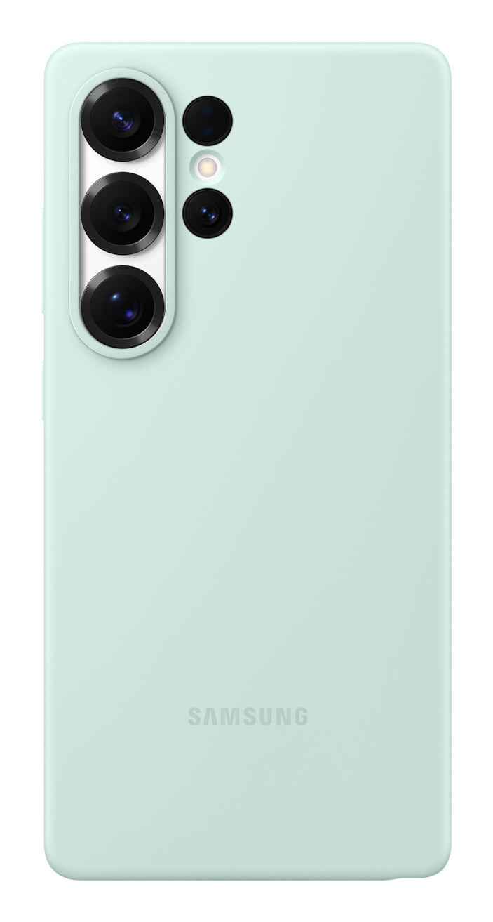 Samsung Coque en silicone pour Galaxy S25 Ultra