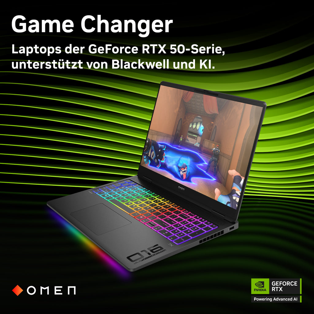 HP Omen MAX 16-ak0693ng Ryzen AI 9 32GB 1TB SSD RTX 5070
