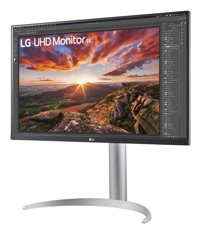 LG 27UP850K-W.AEU monitor écran plat de PC 68,6 cm (27") 3840 x 2160 pixels 4K Ultra HD LED Noir