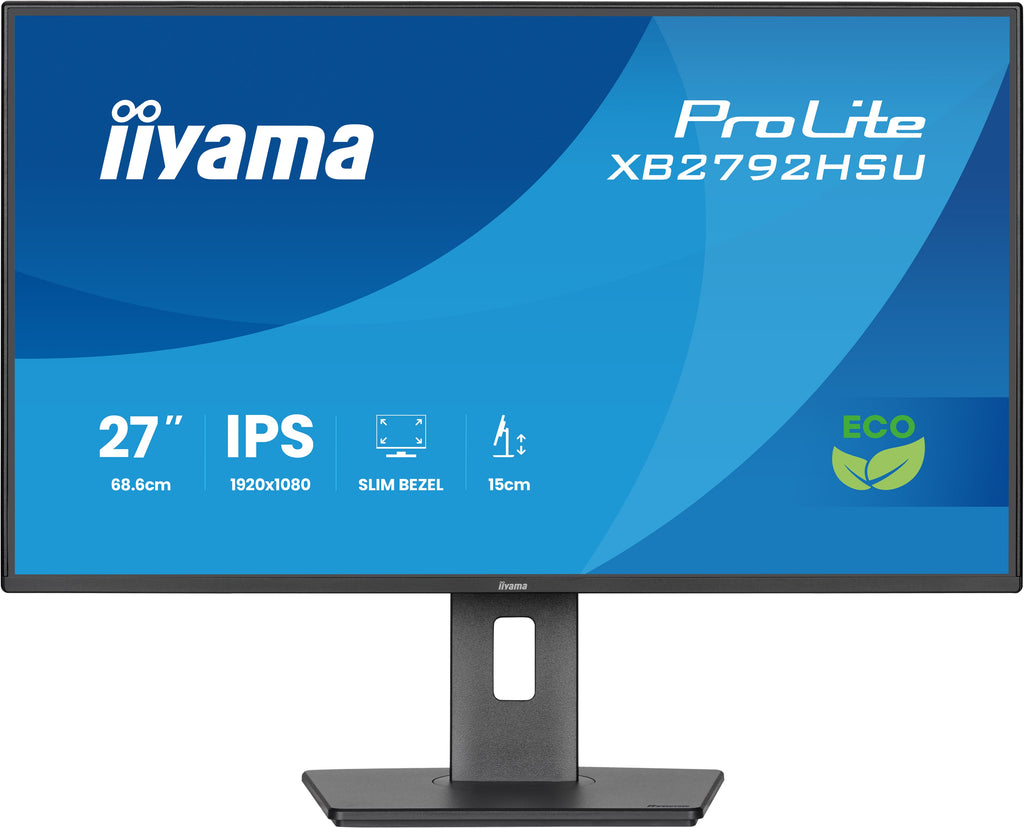 iiyama ProLite XB2792HSU-B1 écran plat de PC 68,6 cm (27") 1920 x 1080 pixels Full HD LED Noir