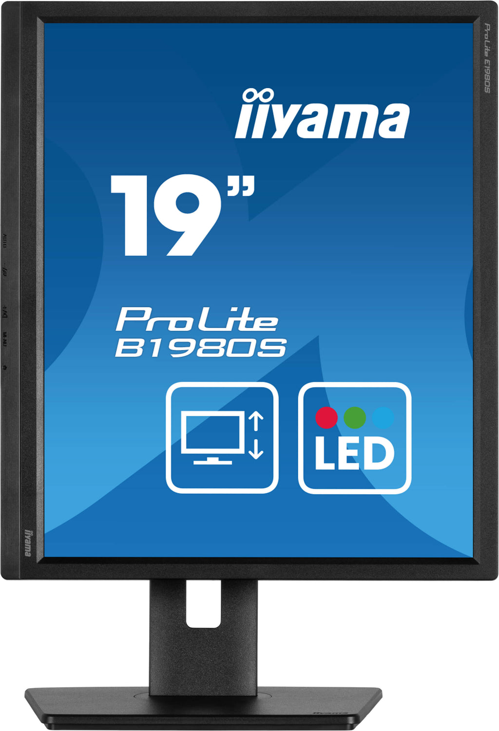iiyama ProLite B1980S-B1 Écran PC 19" (48,3 cm) LED VGA 1280 x 1024 pixels Noir