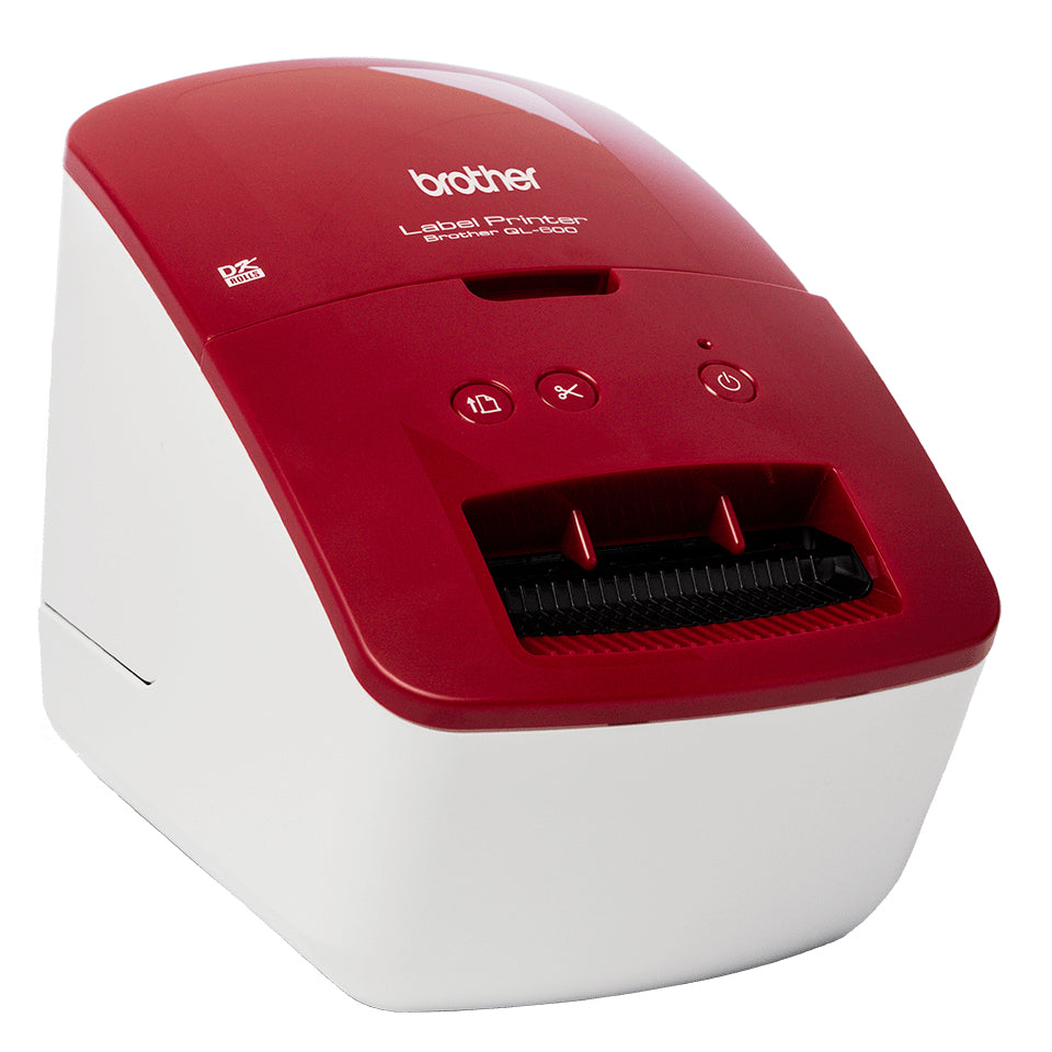 Brother QL-600RXX1 imprimante pour étiquettes Thermique directe 300 x 600 DPI 71 mm/sec Avec fil DK