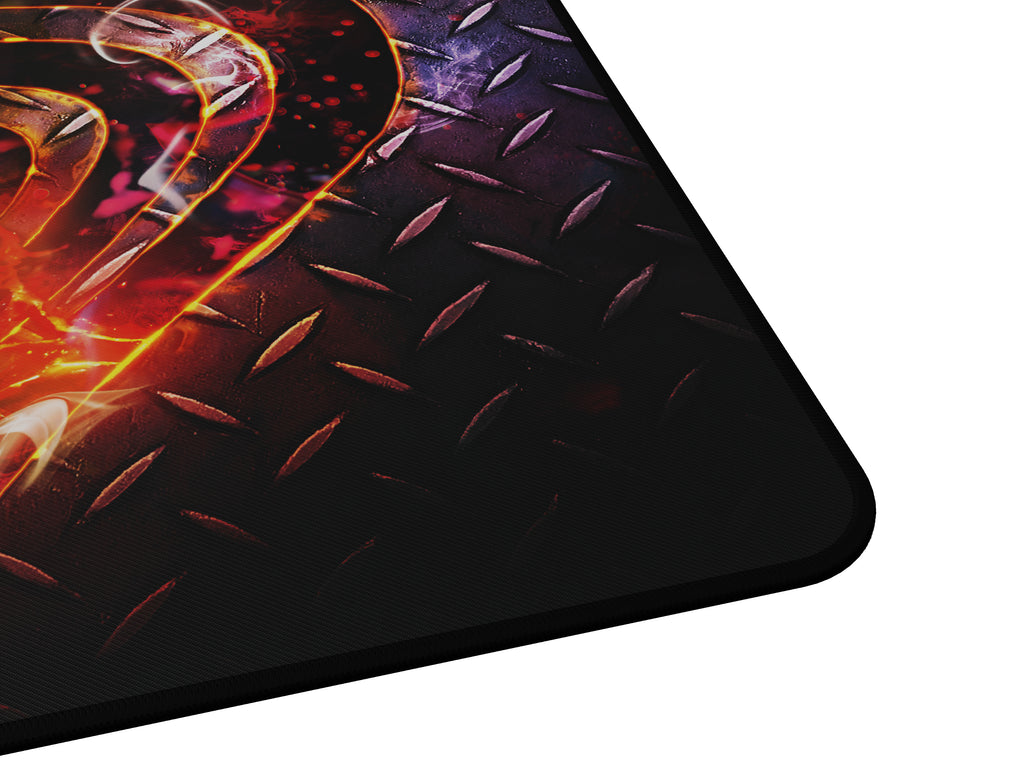 Tapis de souris de jeu Carbon 500 M Steel G2 Multicolore