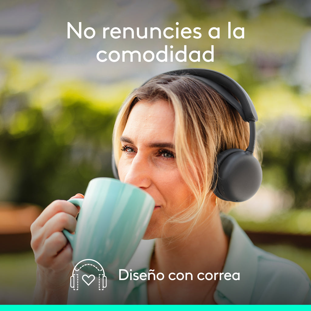 Logitech Zone Wireless 2 ES Kabel & trådløs Høretelefoner Grå