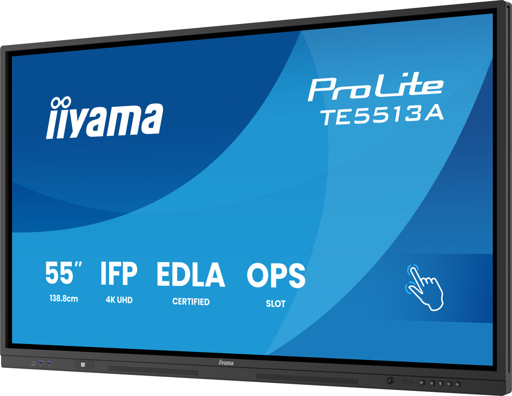 iiyama TE5513A-B2AG Signage Display 138.7 cm (54.6') Wi-Fi 138,7 cm (54.6") Wifi 4K Ultra HD Écran tactile Intégré dans le processeur Android - vue 6