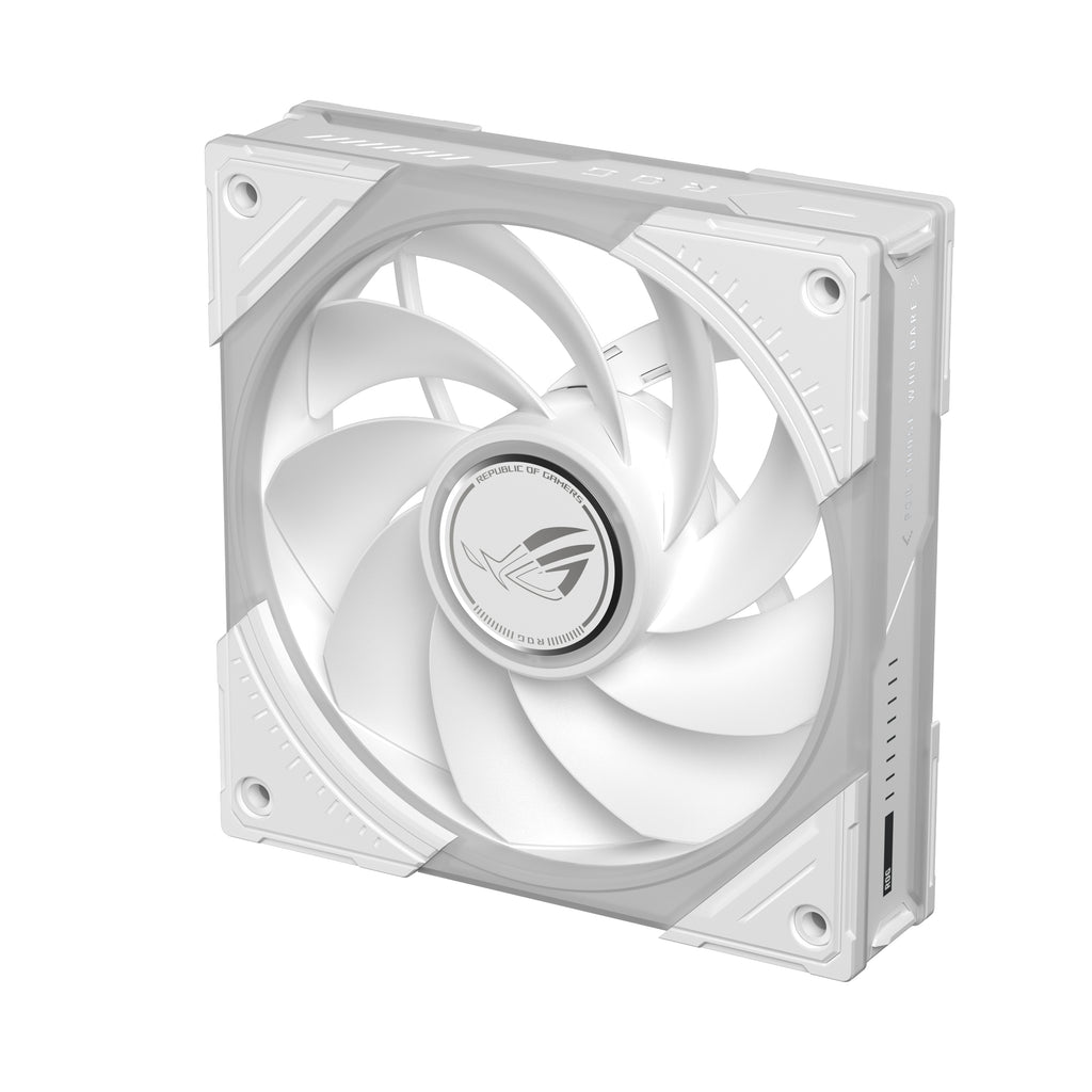 ASUS ROG Eurux GR120 ARGB Reverse Fan White Edition - Single Pack Kabinetblæser Kabinetblæser 1-pack 1-pack Hvid Hvid 120 mm 120 mm - vue 8