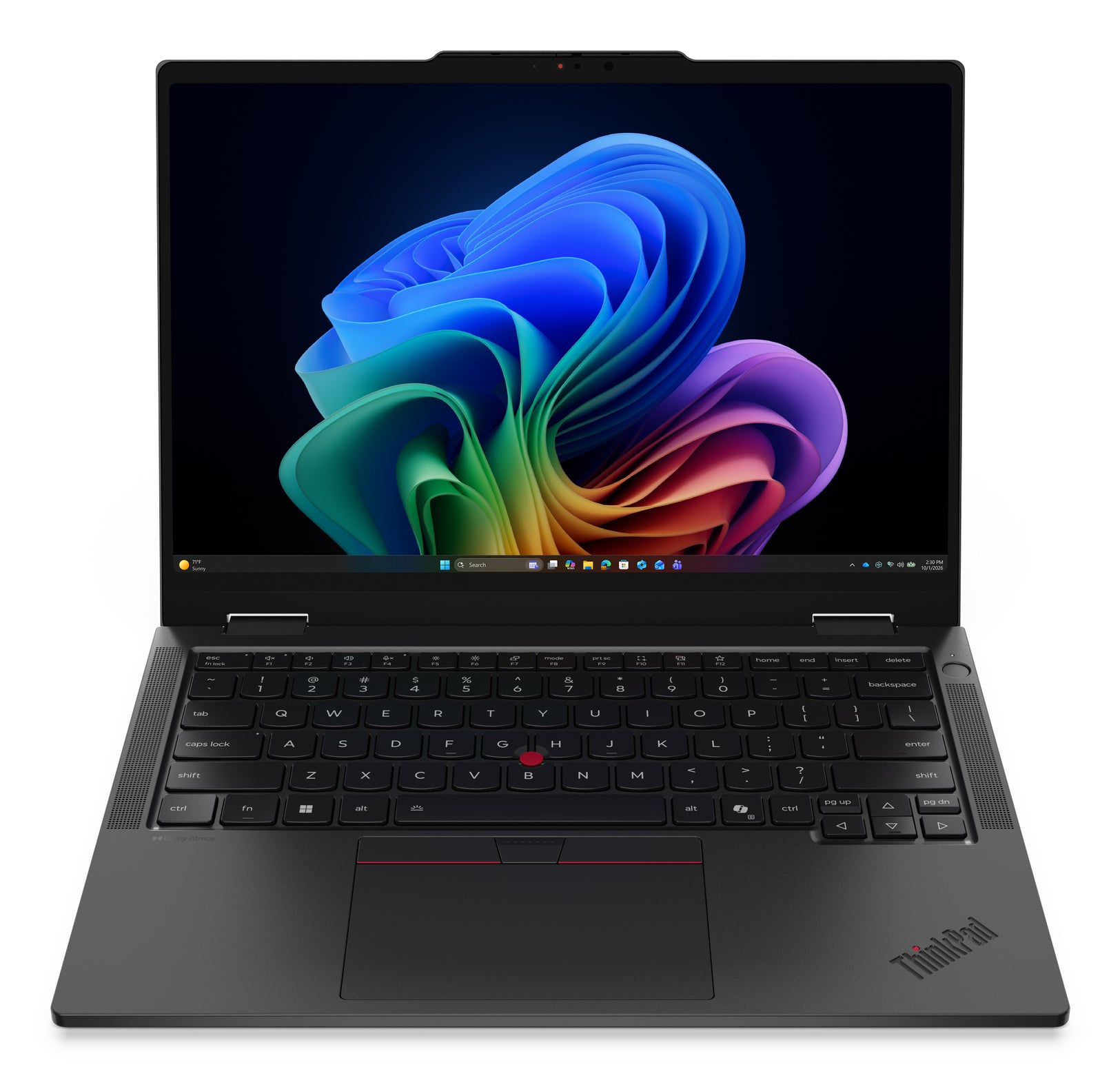 Lenovo ThinkPad T14s 2-in-1 Gen 2 Copilot+ PC Intel Core Ultra 5 325 Hybride (2-en-1) 35,6 cm (14") Écran tactile WUXGA 32 Go LPDDR5x-SDRAM 512 Go SSD Wi-Fi 7 (802.11be) Windows 11 Pro Nordique Noir