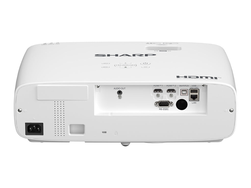 Sharp E501U Projecteur Laser 3LCD WUXGA 1920x1200 5000 ANSI Lumens Blanc