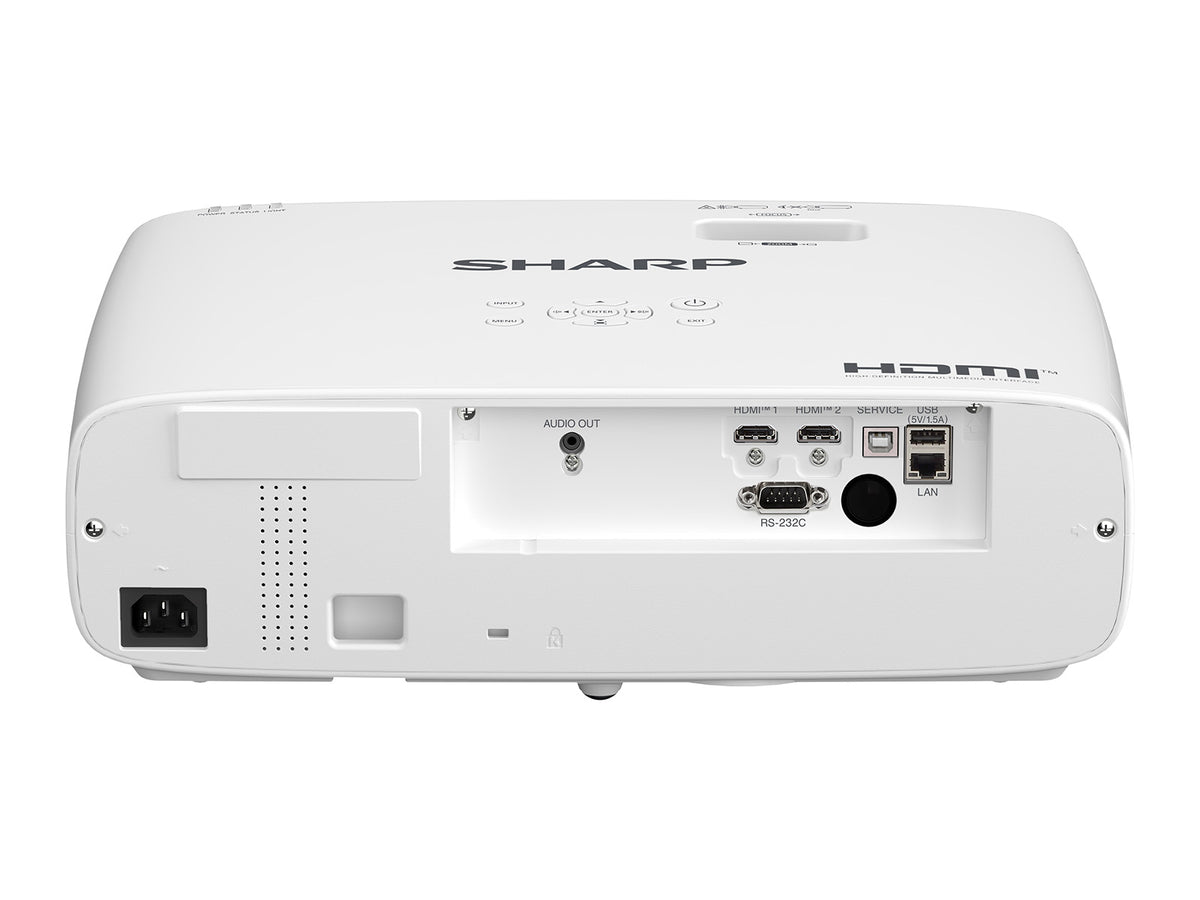 Sharp E501U Projecteur Laser 3LCD WUXGA 1920x1200 5000 ANSI Lumens Blanc