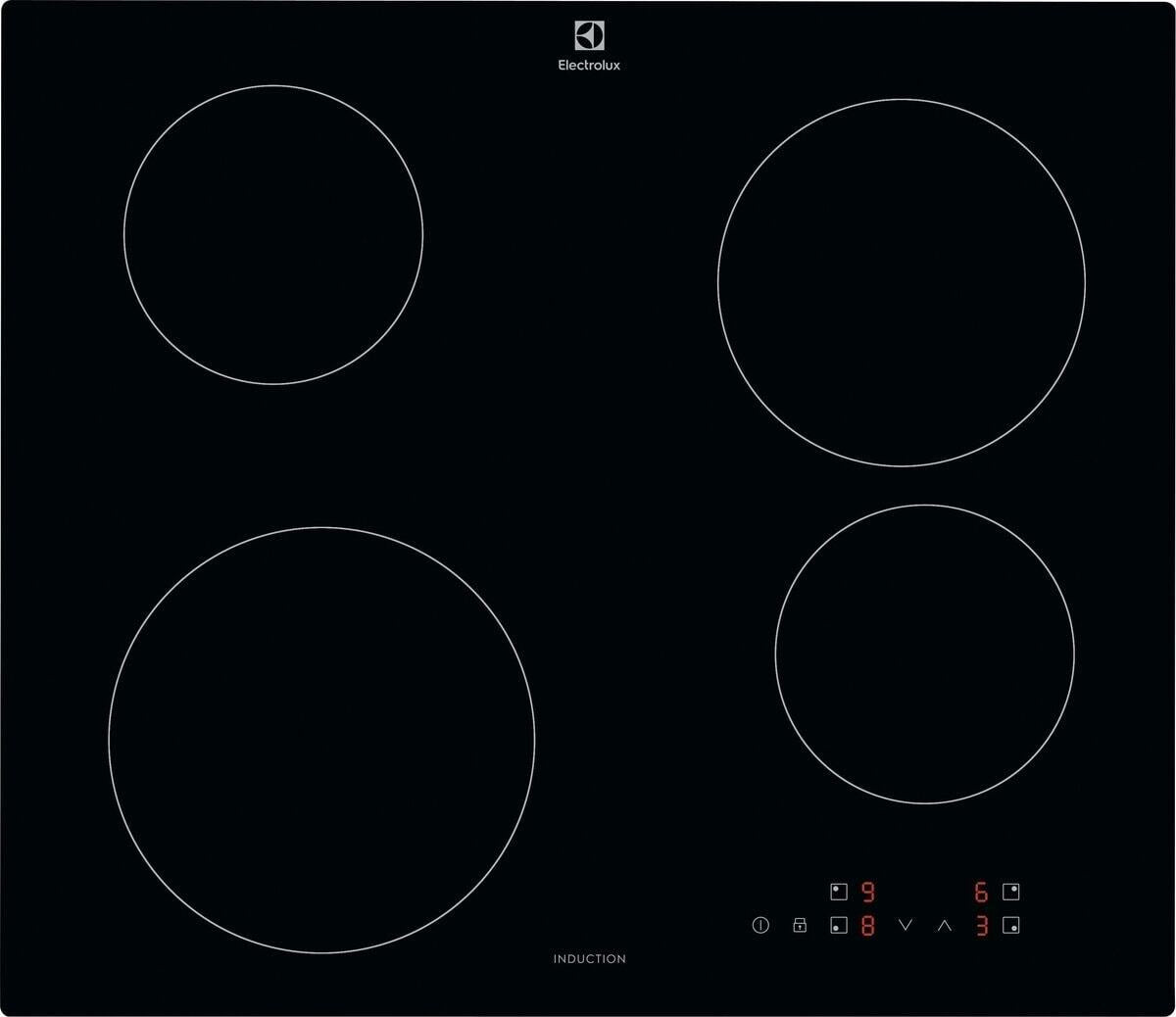 Electrolux LIB60424CK Noir Intégré 60 cm Plaque avec zone à induction 4 zone(s)