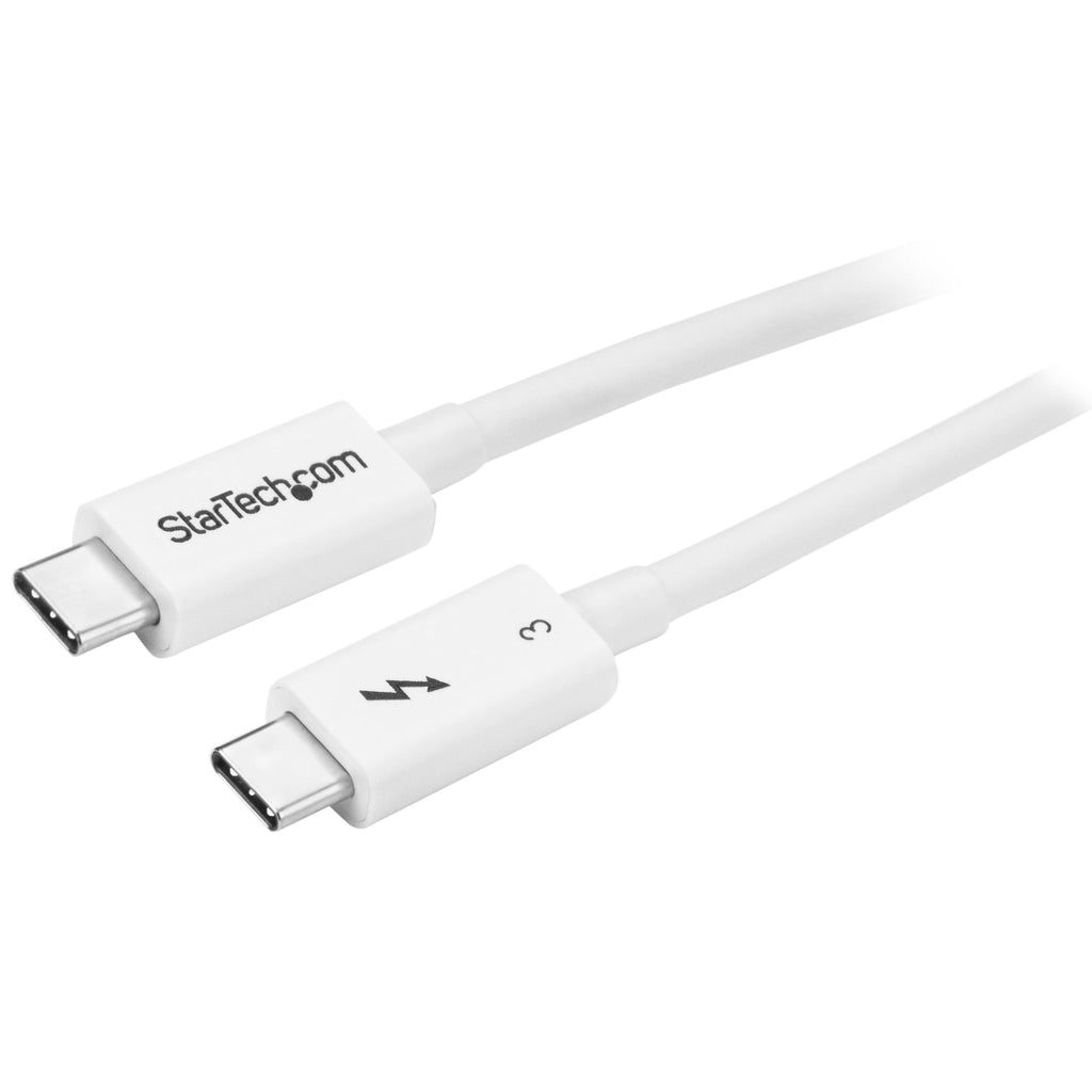 StarTech.com Câble Thunderbolt 3 50 cm 40 Gb/s Blanc