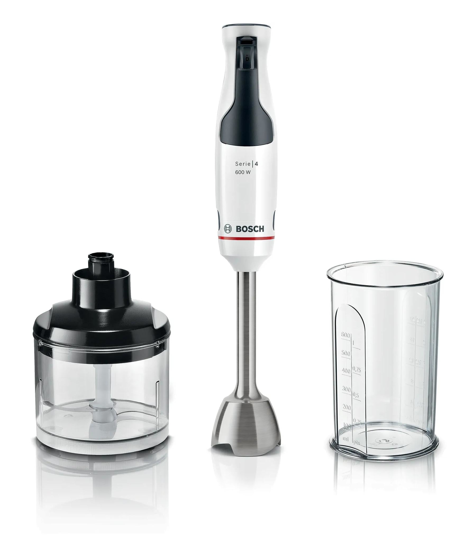 Bosch Bosch Serie 4 MSM4W220 blender 0,6 L Mélangeur par immersion 600 W Blanc