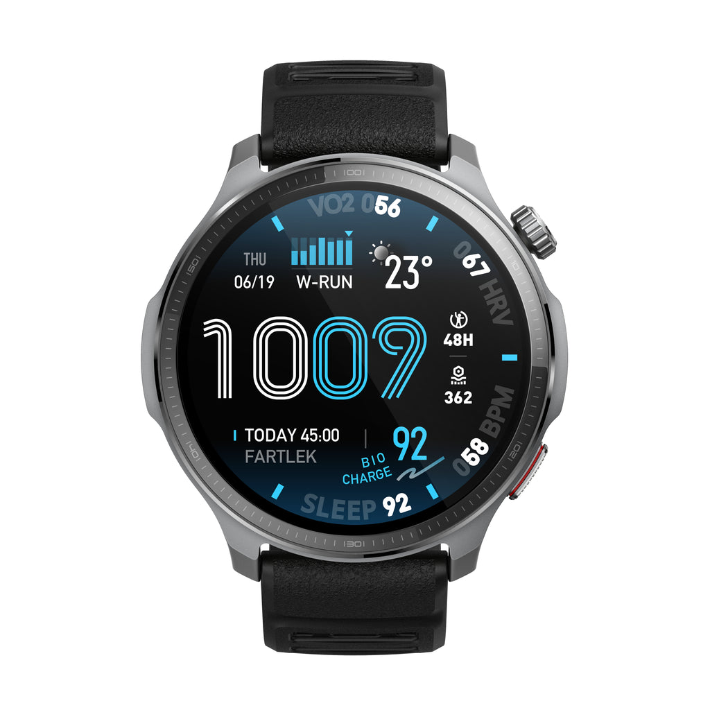 Amazfit Balance 2 XT 3,81 cm (1.5") AMOLED Numérique 480 x 480 pixels Écran tactile Noir Wifi GPS (satellite) - vue 2