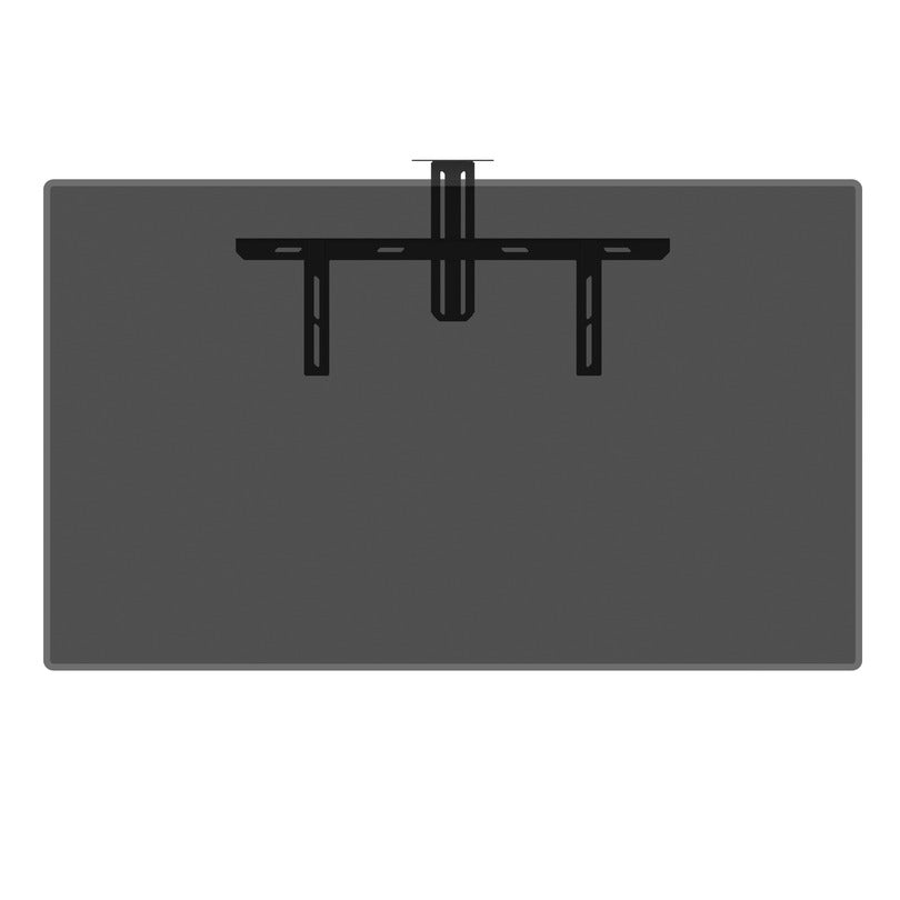 Accessoire de Montage de Moniteurs 7901, Étagère en Acier Noir