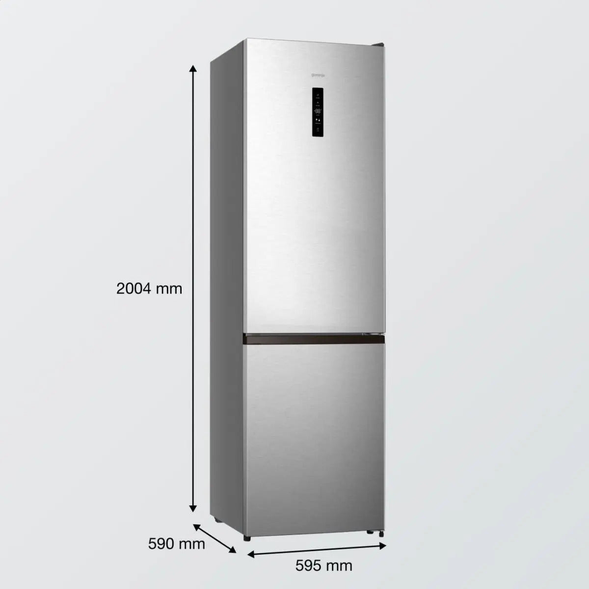 Gorenje NRK620EAXL4 Pose libre 336 L Acier inoxydable - vue 6