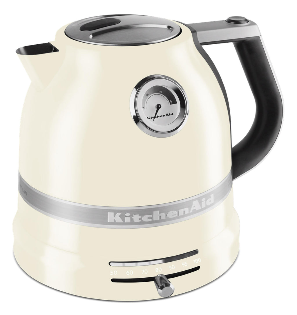 KitchenAid 5KEK1522EAC Bouilloire Électrique 1,5 L 2400 W, Crème
