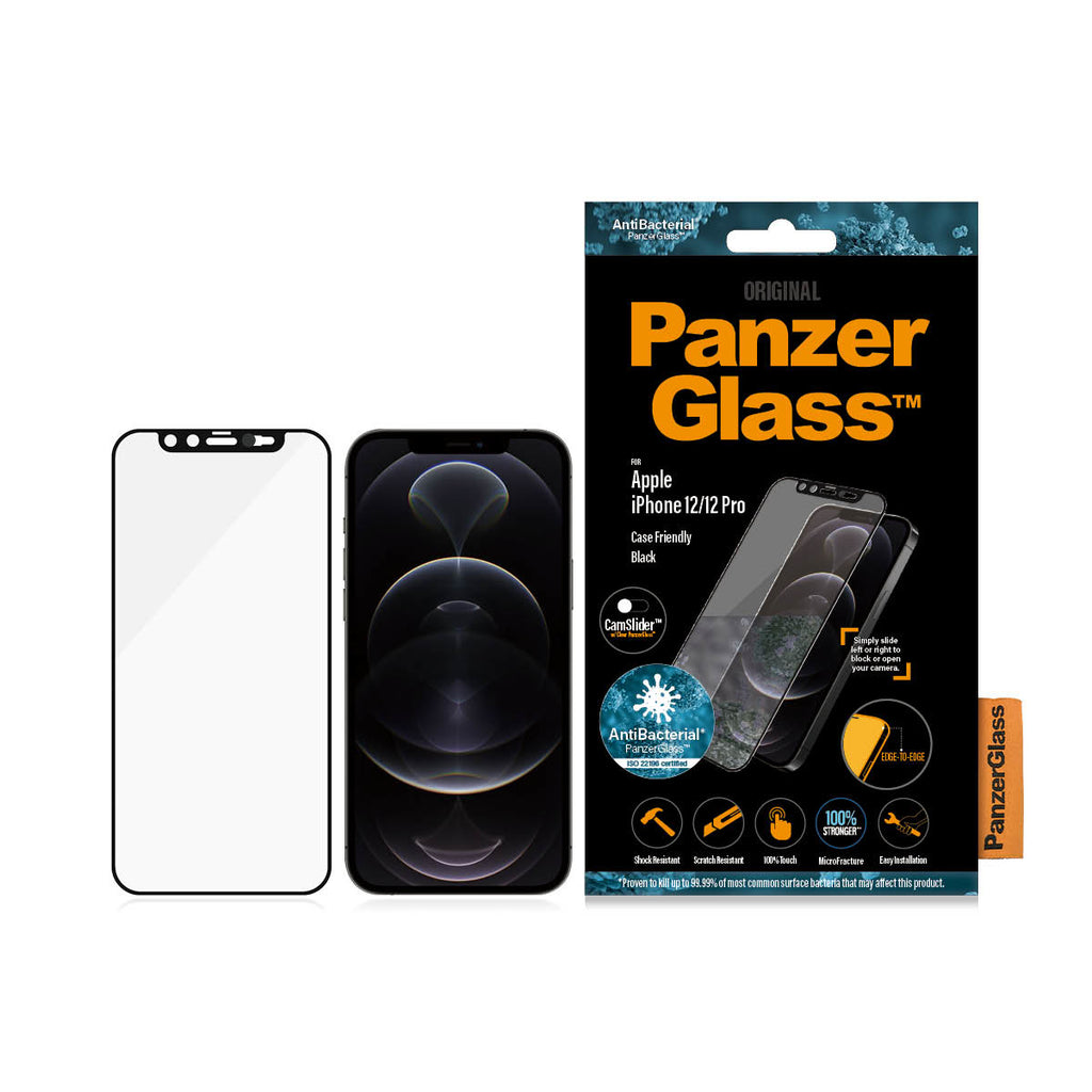 PanzerGlass 2714 Protection d'Écran et Arrière Transparente pour iPhone 12 et iPhone 12 Pro