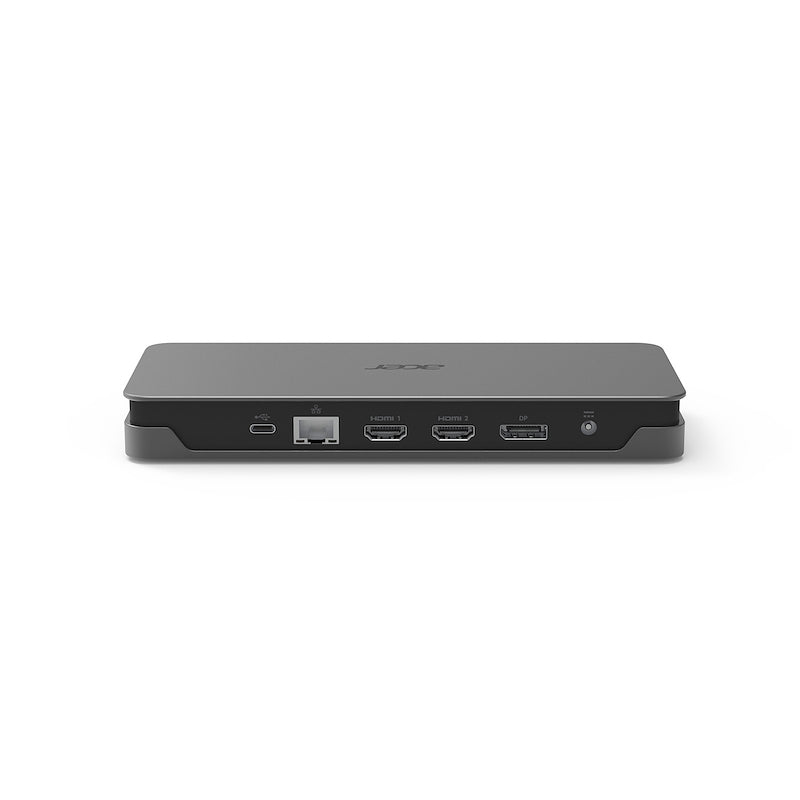 Acer GP.DCK11.01Q station d'accueil Avec fil USB 3.2 Gen 2 (3.1 Gen 2) Type-C Noir