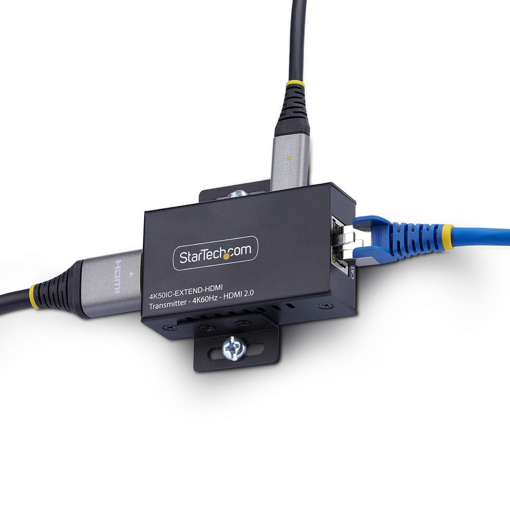 StarTech.com 4K50IC-EXTEND-HDMI Extension Audio/Vidéo Émetteur et Récepteur AV Noir