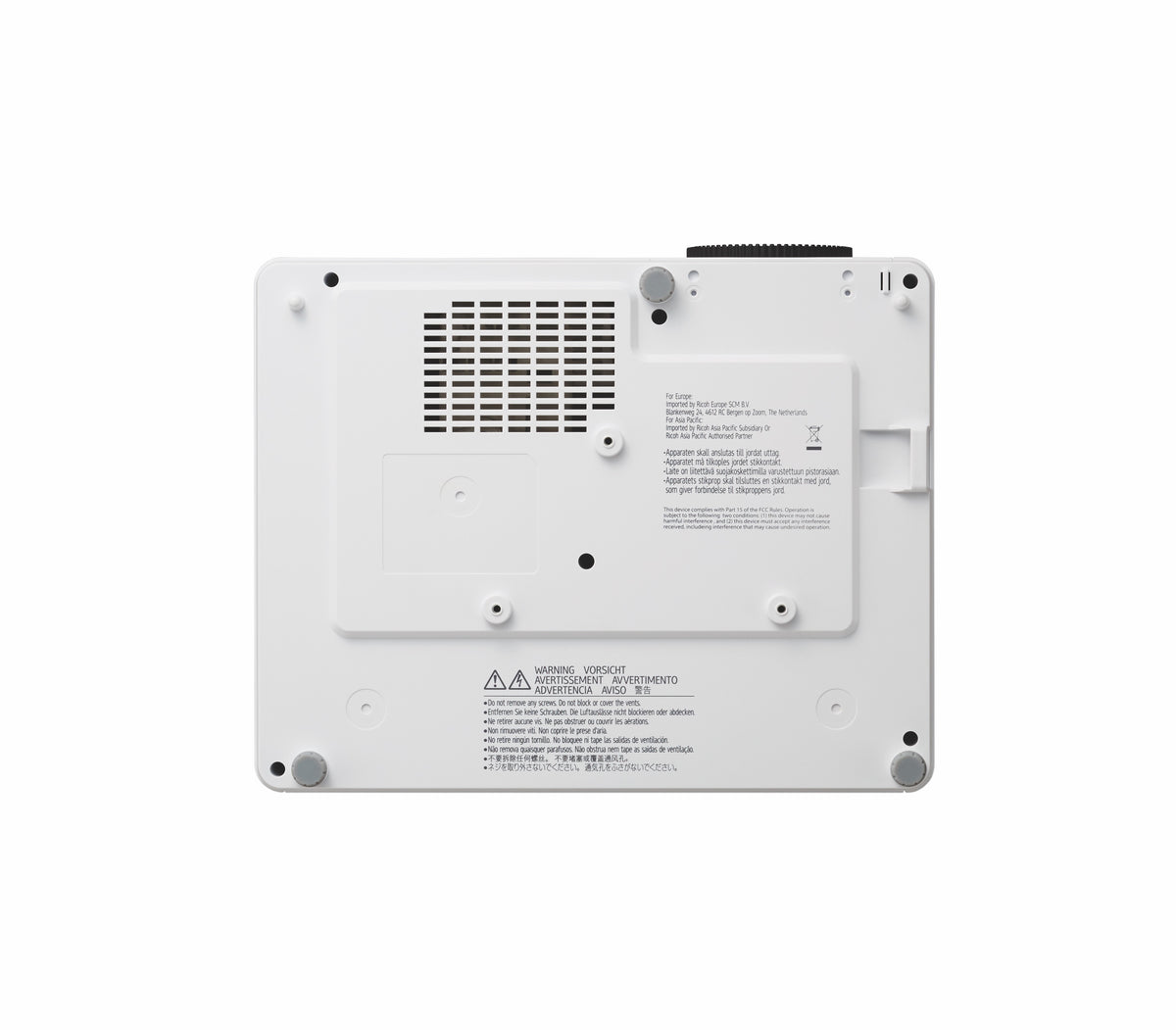 Ricoh PJ WUL5860 Projecteur Laser DLP WUXGA 1920x1200 4000 ANSI Lumens Blanc